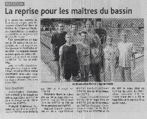 Compétition maitres Crepy en Valois